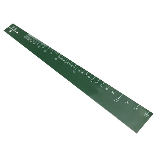 Knitting machine ruler - machine,