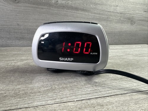 Vintage sharp digital alarm - sharp,