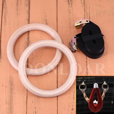 Wooden Gymnastic Rings with