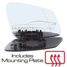 Wing Mirror Glass BMW F20 & F21 2011-2020 Heated Aspherical Drivers Side Right