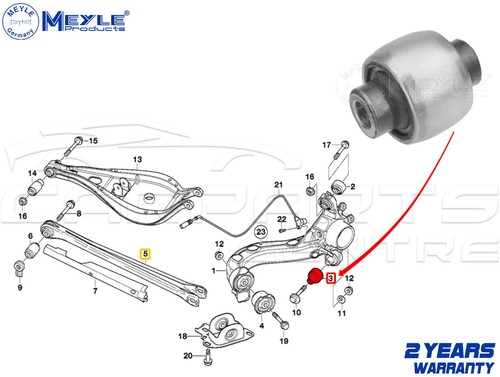 For bmw series e46 - series, axle