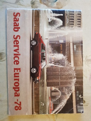 Vintage saab service - vintage,