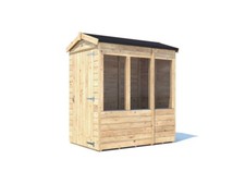 Dunster House Potting Shed Apex Roof W4' x D6' (W1.2m x D1.8m) Overlord Modular