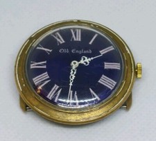 Over Sized Large Face Mod Depose Old England Watch Working No Enamel Or Strap