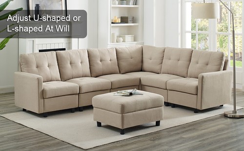 Modular sectional sofa set - sofa,