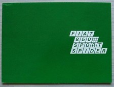 FIAT 850 SPORT SPIDER Car