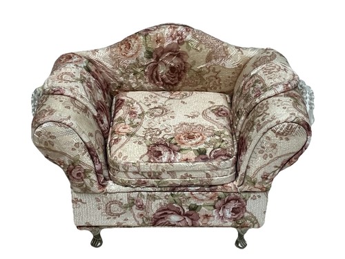 Vintage floral fabric - vintage, covered
