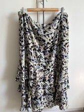 Mint Velvet Floral Midi Skirt