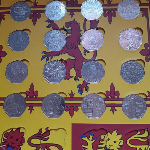 Large 50p album with - large,