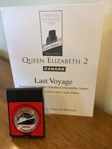 Cunard qe2 final voyage - cunard,