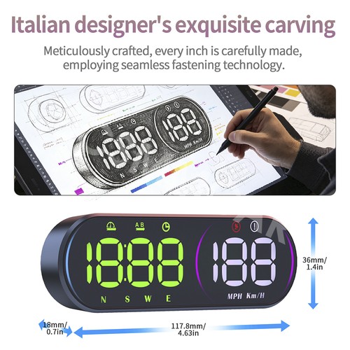 Vehicle hud head display - hud, up