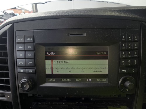 Mercedes vito audio sat nav - audio, &