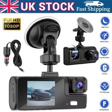1080P Dash Cam Car Camera DVR Recorder Dual Front and Rear Full HD Night Vision