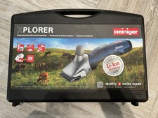 Heiniger Xplorer Battery Clippers with 2 x Batteries - Excellent Condition