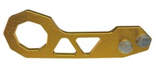 Octagonal REAR Tow Hook for Race Track Car - UNIVERSAL GOLD