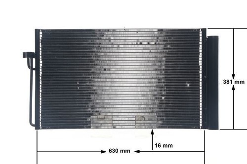 Mahle condenser parallel - condenser,