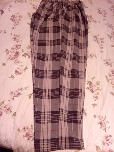 Ladies pyjama bottoms check - ladies,
