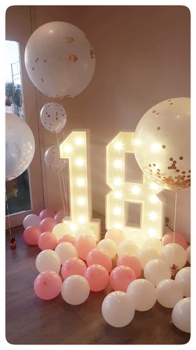 4ft light letters and - 4ft,
