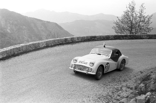 Gray actman triumph tr3a - gray, s