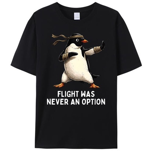 Flight was never - never, an