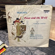 SAX 2375 Prokofiev Peter & The Wolf Haydn Toy Symphony Karajan Philharmonia
