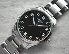 Tissot Quartz Black Dial Men's