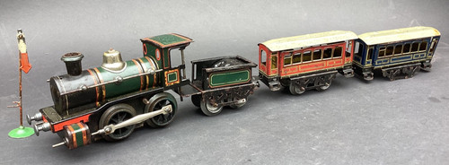 Toy steam clockwork - , o