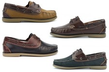 Mens Leather Moccasin Shoes