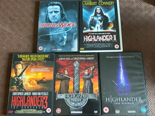 Highlander series complete - series, 1-5