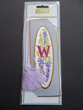 Embroidered BOOKMARK Initial