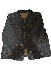 Womens Moto Jean Jacket size