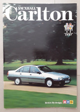 Vauxhall Carlton Brochure 1987 - Saloon Estate L GL CD GSi