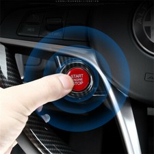 Light Through Car Engine Start Button Repalce Trim For Alfa Romeo Giulia 17-22