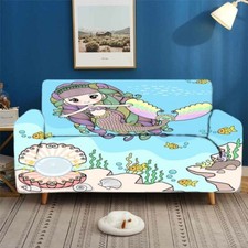 Mermaid Forward Stretch Sofa Cover Lounge Couch Slipcover Recliner Protector