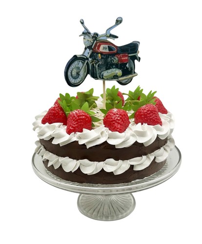 Bsa rocket motorcycle - motorcycle, cake
