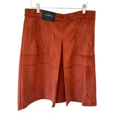 Next Tailoring Rust Suede-Look