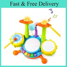 Kids Drum Kit - Toy for 1 Year