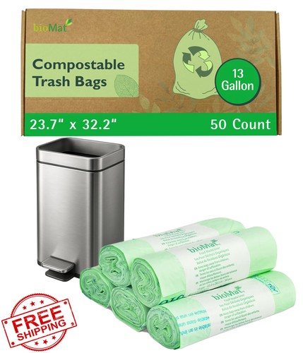 Biomat compostable trash bags - biomat,