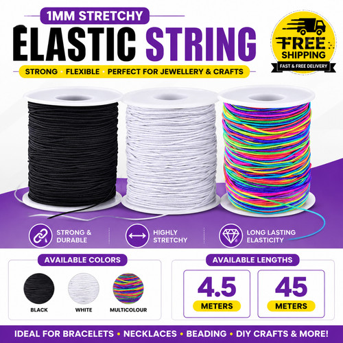 Strong elastic stretchy - strong, thread