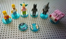 Lego Dimensions Bundle Characters Tags Simpsons Batman Lot 84
