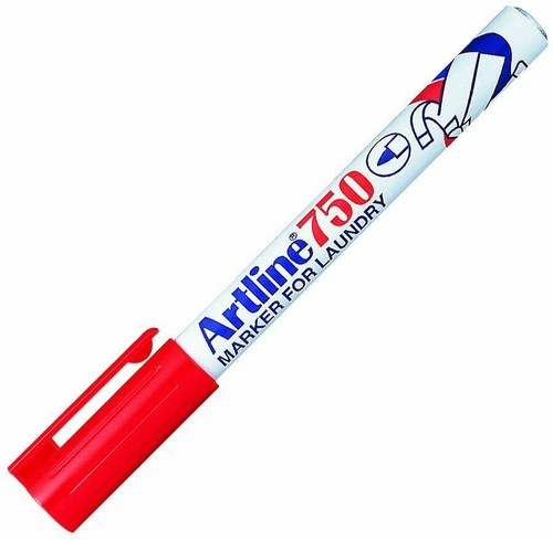 Artline red laundry pen linen - pen,