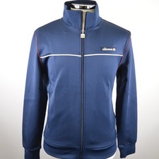 Men's Ellesse Navy Blue Piped