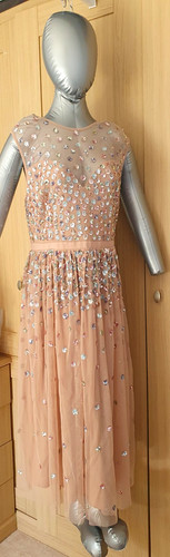 Coast pink sequin mesh lined - pink,