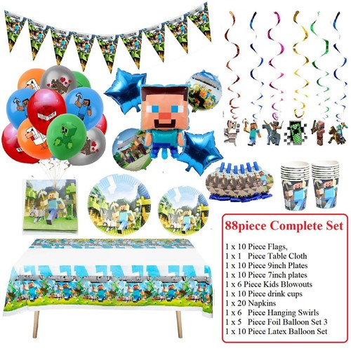 Minecraft birthday party