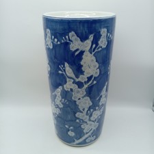 Vintage blue white porcelain - blue,