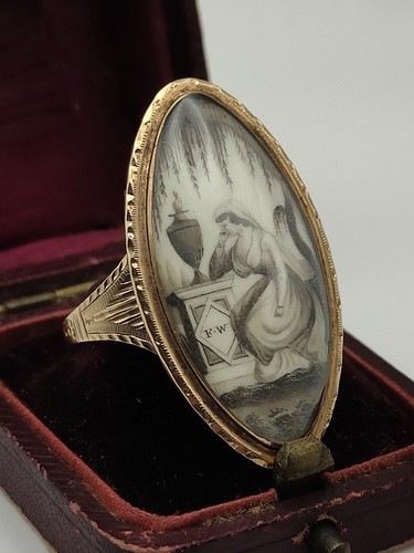 Rare georgian 1791 15ct gold - rare,