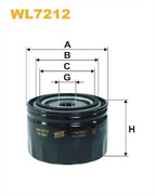 Wix WL7212 Oil Filter
