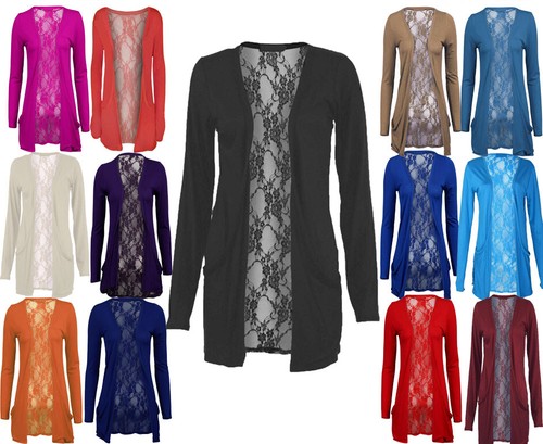 Womans lace back open - lace, pocket