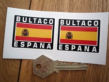 BULTACO ESPANA Spanish Flag