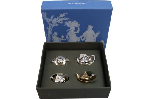 Wedgwood teapot placecard - teapot,